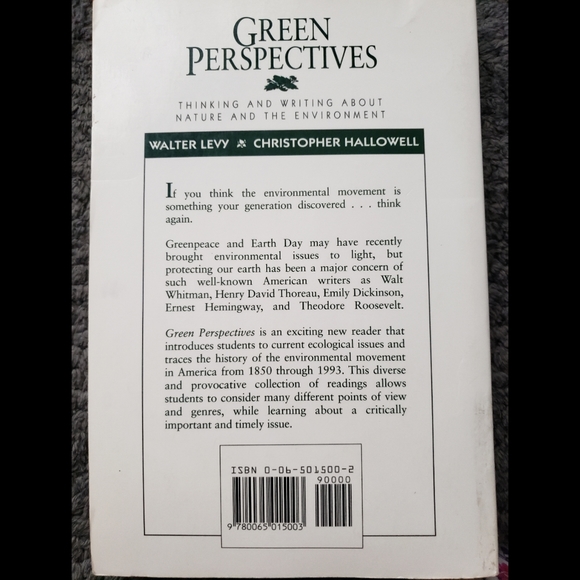 Green Perspectives by Levy & Hallowell Book - Picture 2 of 3